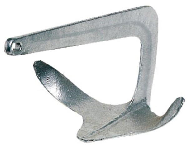 Trefoil anchor galvanized