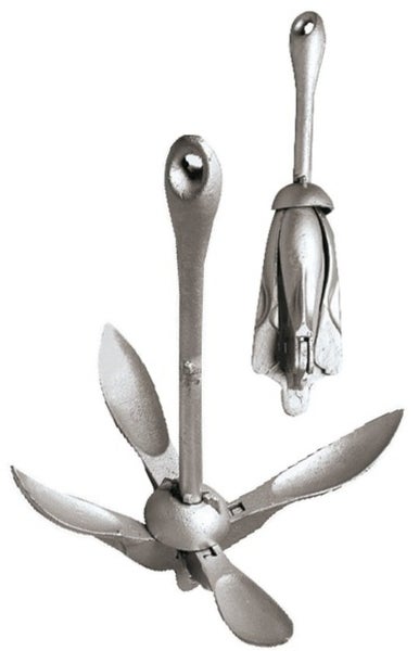 Grapnel anchor galvanized