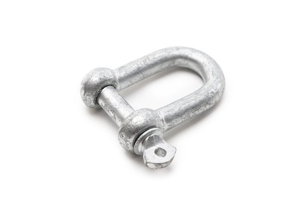 Qvarken D-Shackle galvanized 10-pack