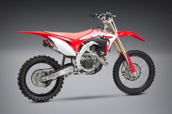 Yoshimura Full System Honda Crf450R/Rx 2017-20 Signature Rs-9T Fs Ti-Ti-Cf