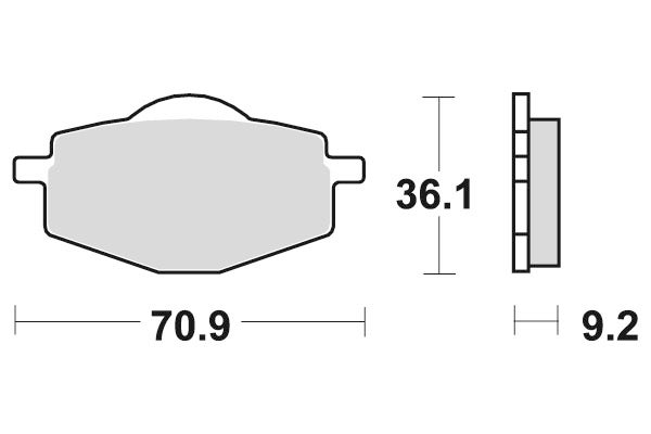 Copy of Sbs Brakepads Ceramic