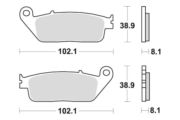 Copy of Sbs Brakepads Ceramic
