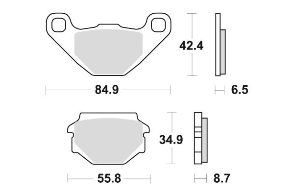 Copy of Sbs Brakepads Ceramic