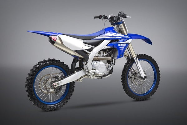 Yoshimura Full System Yamaha Yz450F 2018-19 Signature Rs-4 Fs Ti-Ti-Cf