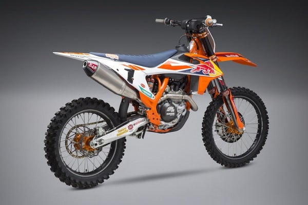 Yoshimura Full System Ktm 450Sx-F / Husq Fc450 19-20 Signature Rs-4 Fs Ti-Ti-Cf
