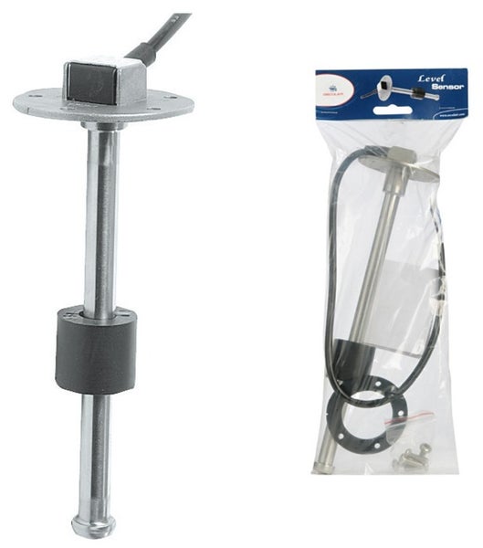 SS 316 vertical level sensor 240/33 ohm 48 cm