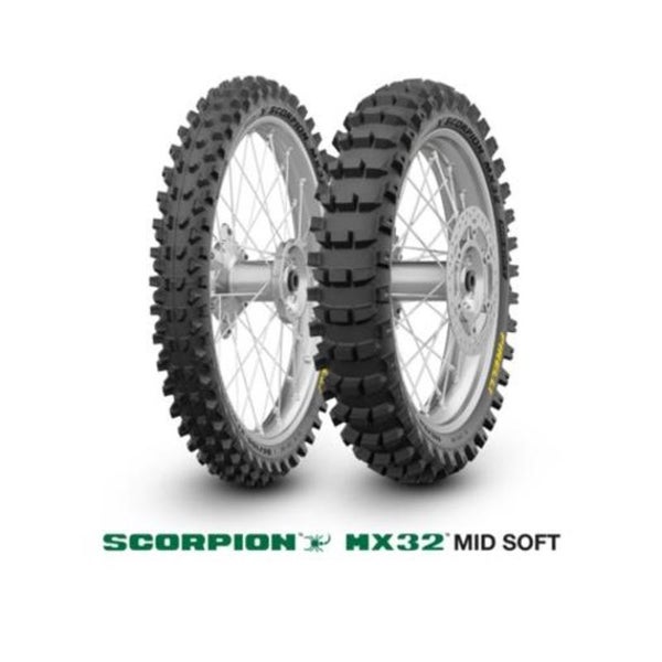 Pirelli Scorpion MX32 Mid Soft 120/80-19 NHS 63M Re