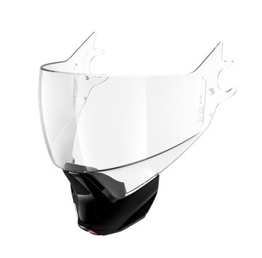 Shark visor Evojet, clear, black chin