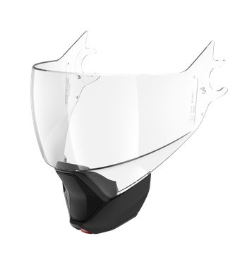 Shark visor Evojet, clear, matt black chin