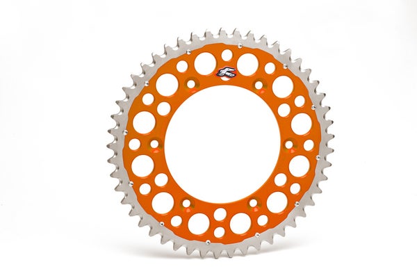 Renthal Rear Sprocket Twinring SX+F 90-HVA 14 48t - Orange